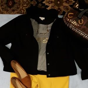 Black Denim Jacket by Style & co @ Macy's